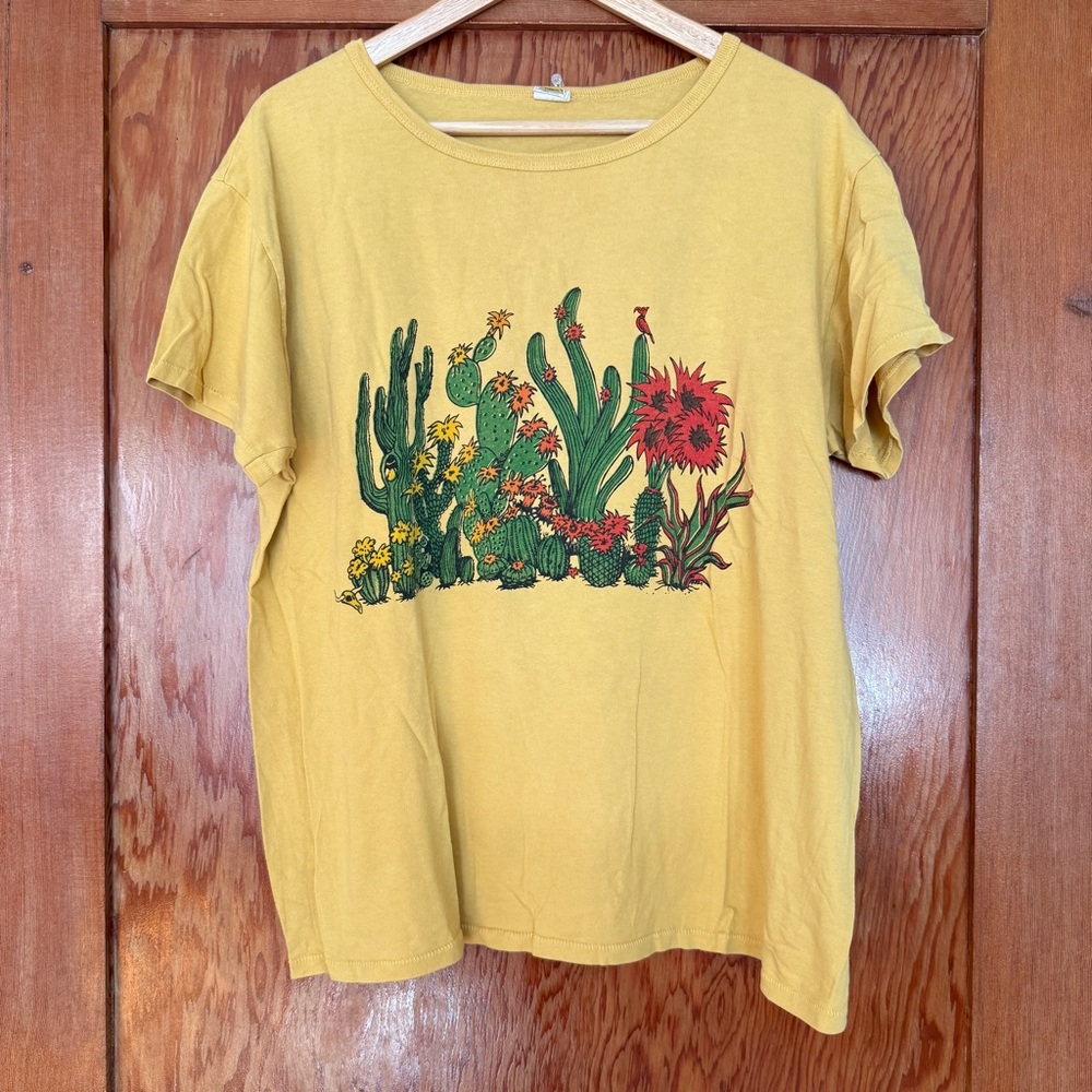 Filth Mart Wonder Valley Cactus Vintage style tee